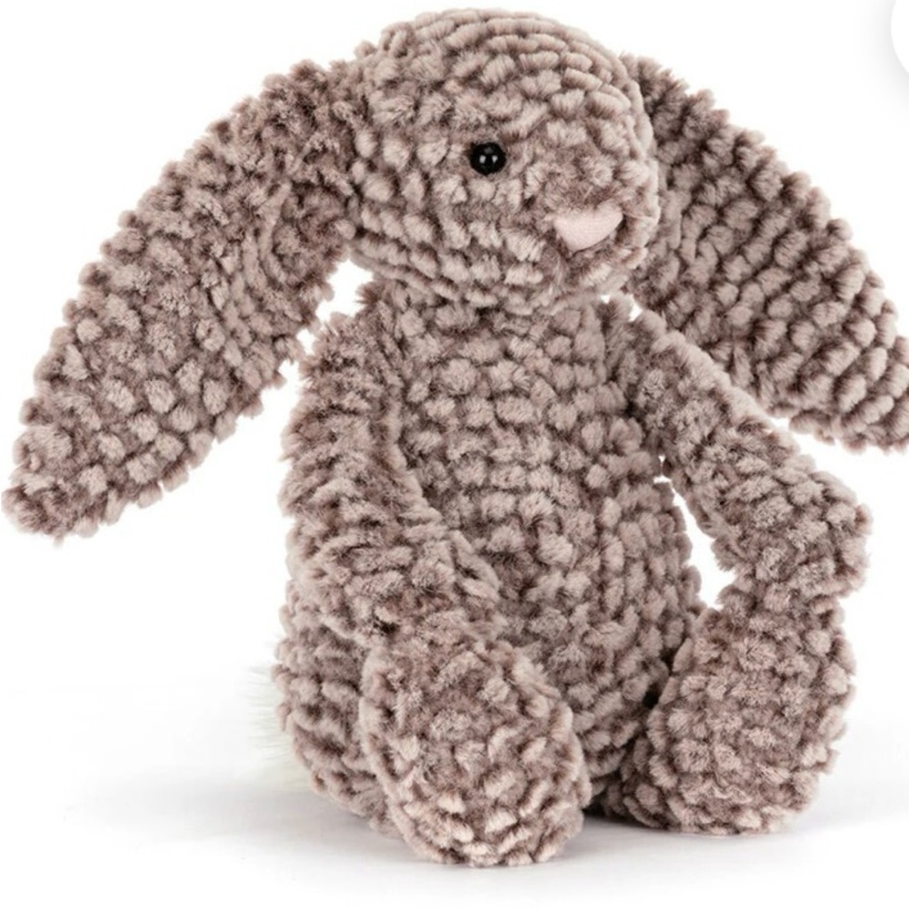 Jellycat ORIGINAL BASHFUL LUXE BUNNY PINE Authentic US seller RETIRED NWT gift